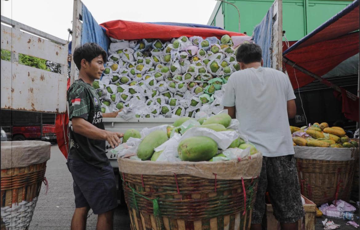 Kebakaran Pasar Induk Kramat Jati, Pedagang Mulai Pindah Hari Ini (dok. Pemprov DKI Jakarta)