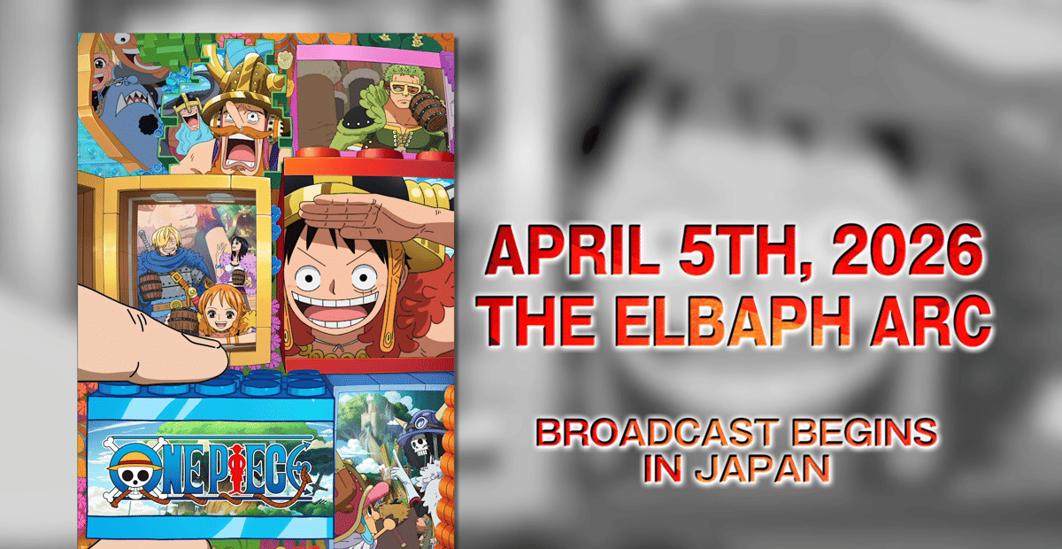 Elbaph arc straw hats. (Dok. Shueisha, Eiichiro Oda, Toei Animation/One Piece)