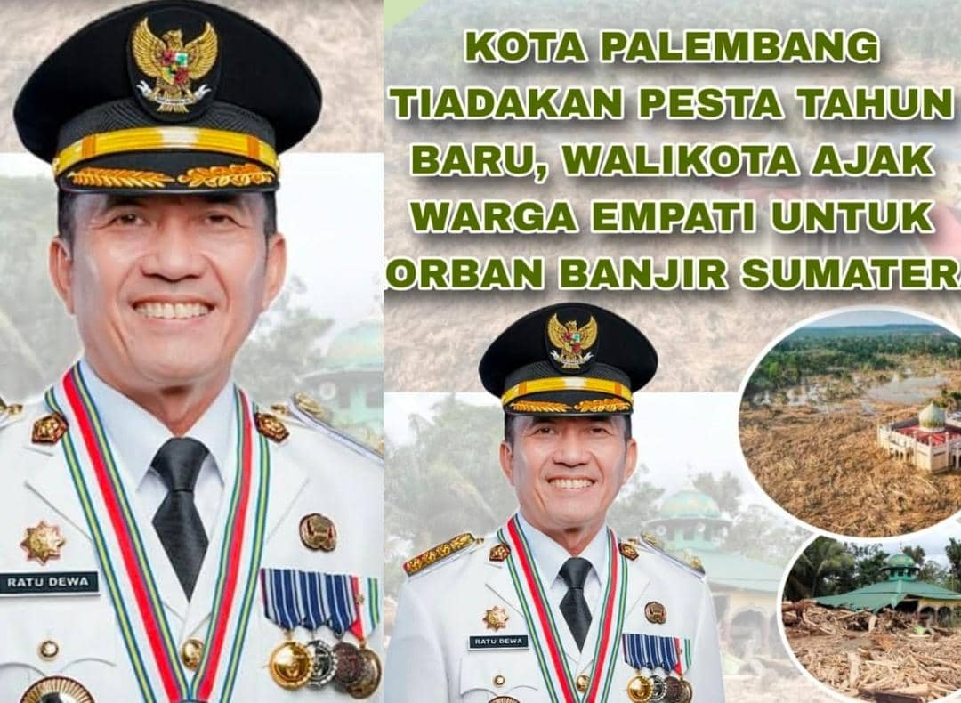 Empati Korban Banjir, Pemkot Imbau Pergantian Tahun Baru Tanpa Pesta