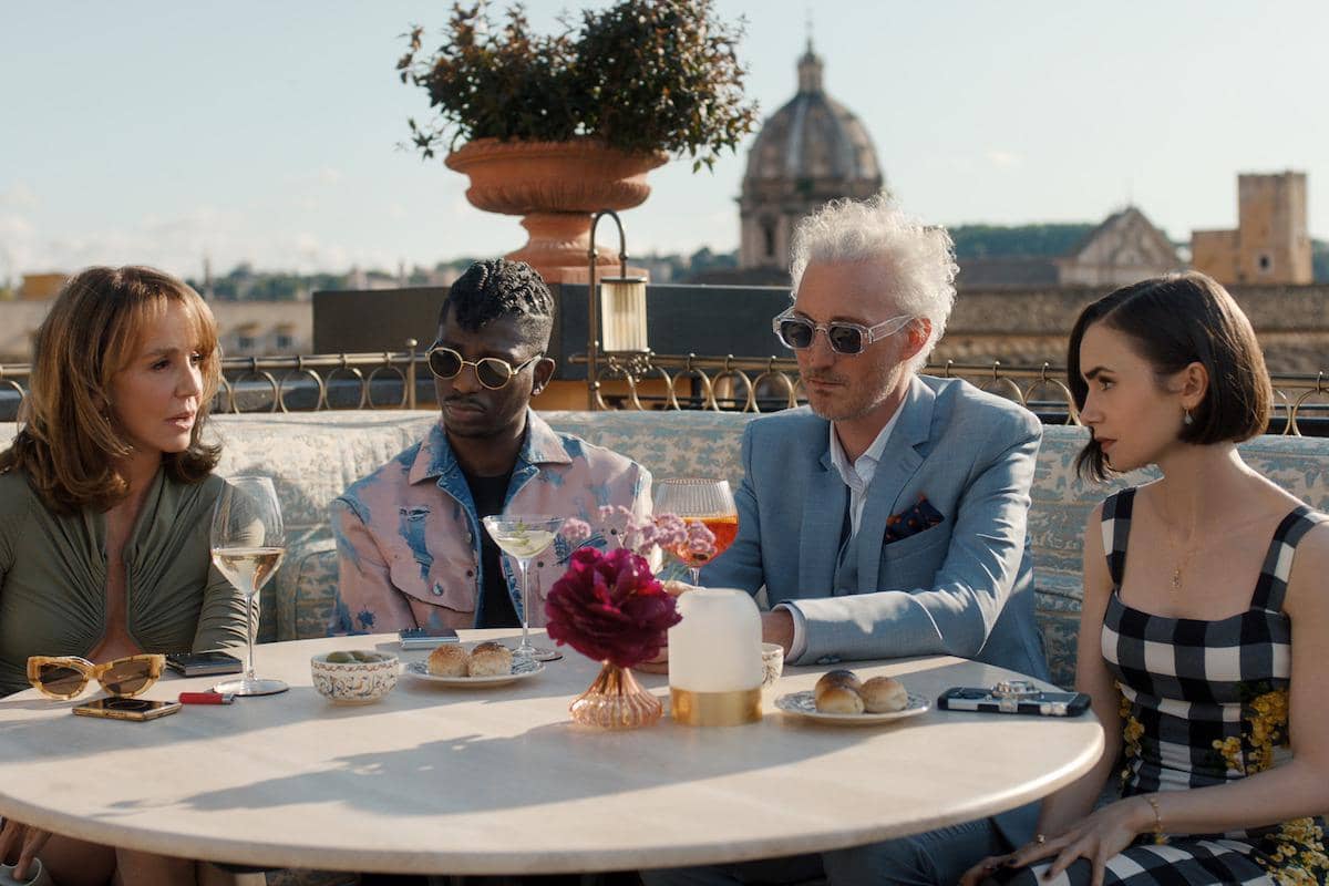 Potret Emily dan rekan setimnya di Gigi Rigolatto Roma