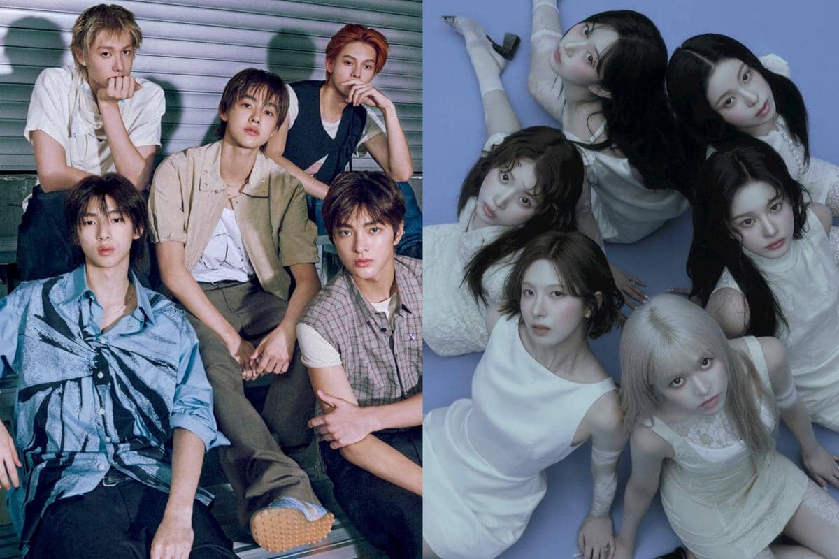 potret CORTIS dan NMIXX