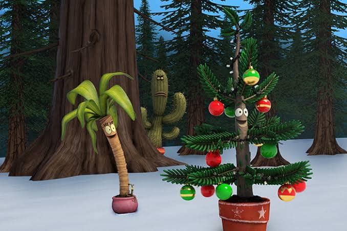 Albert mencoba meraih impiannya untuk menjadi pohon Natal pilihan dalam momen Christmas yang berlangsung di Empire City