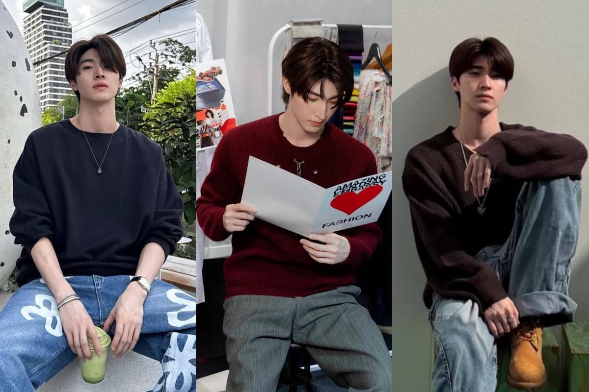 outfit Blue Pongtiwat