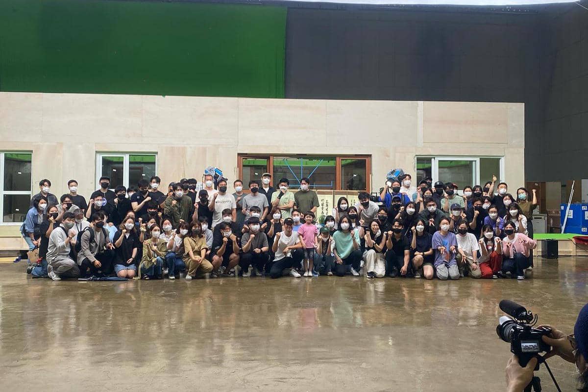 potret di balik layar film The Great Flood