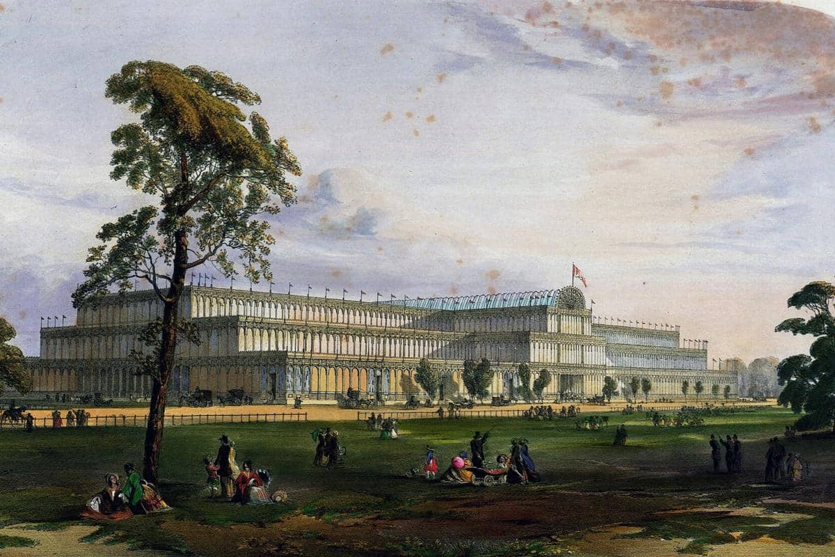 Ilustrasi Crystal Palace, Hyde Park