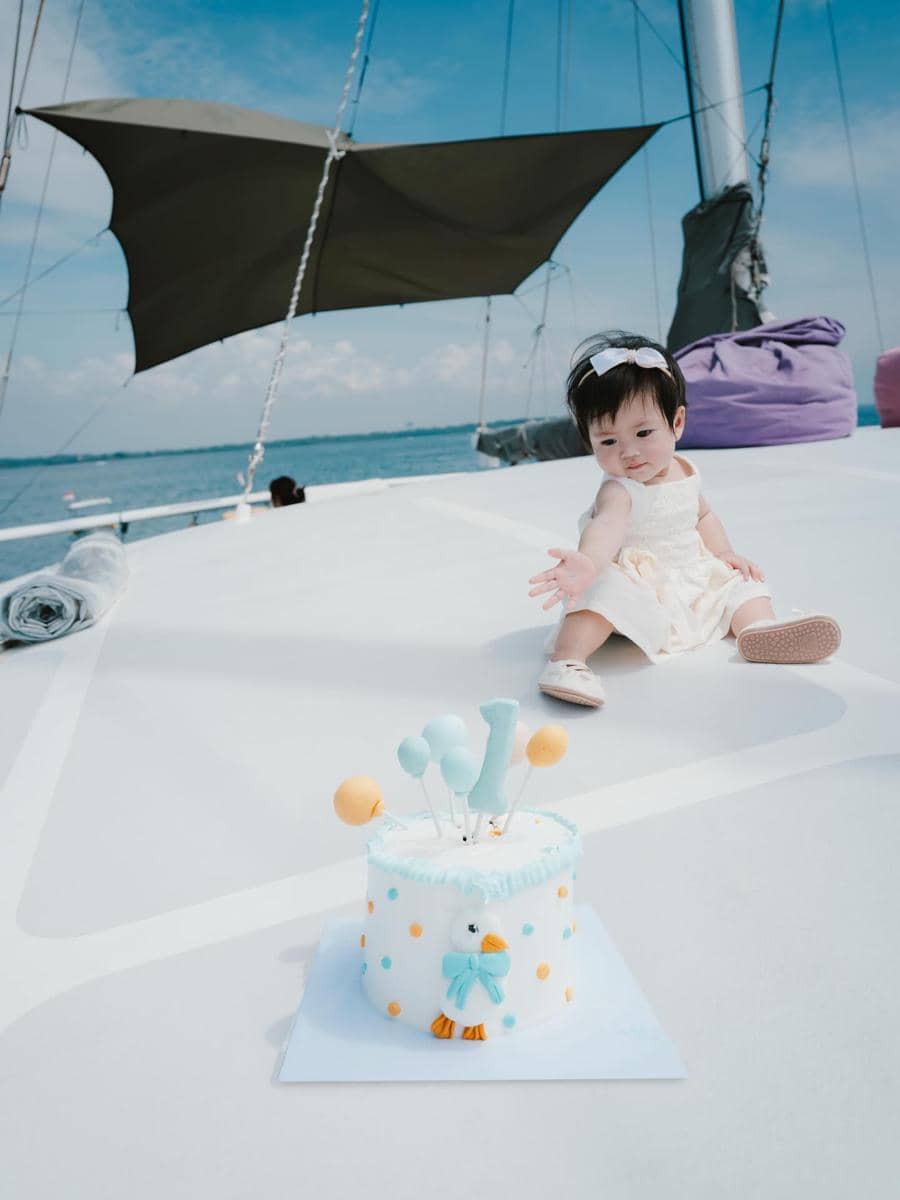 Gritte Agatha Rayakan Ulang Tahun Anak di Kapal (instagram.com/gritteagathaa)