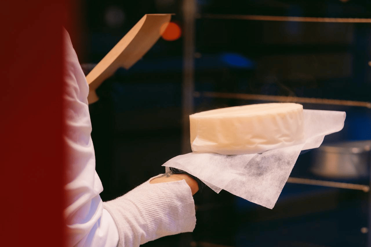 ilustrasi membuat cheesecake