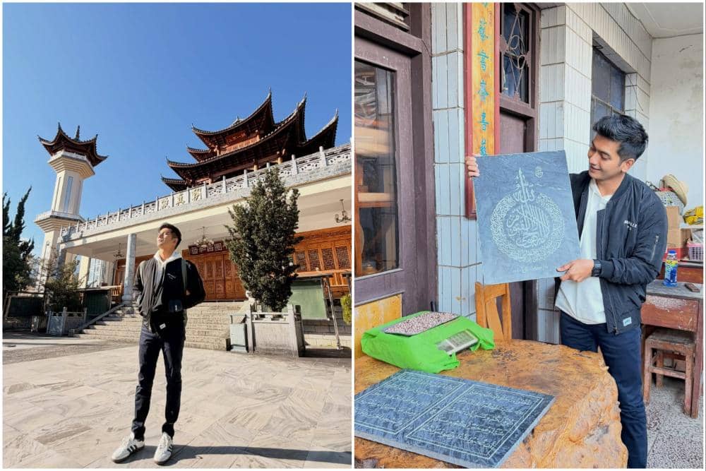 Teuku Ryan belajar sejarah Islam di kota tua Dali