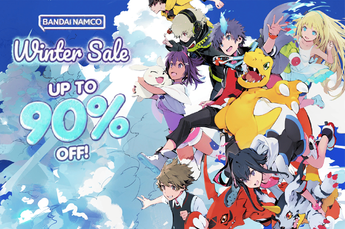 diskon Digimon di Steam Bandai Namco Winter Sale 2025