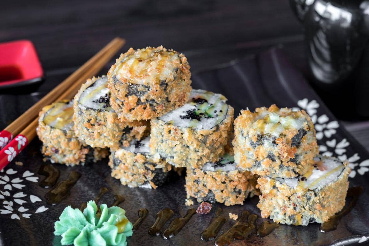 ilustrasi kimbap goreng 