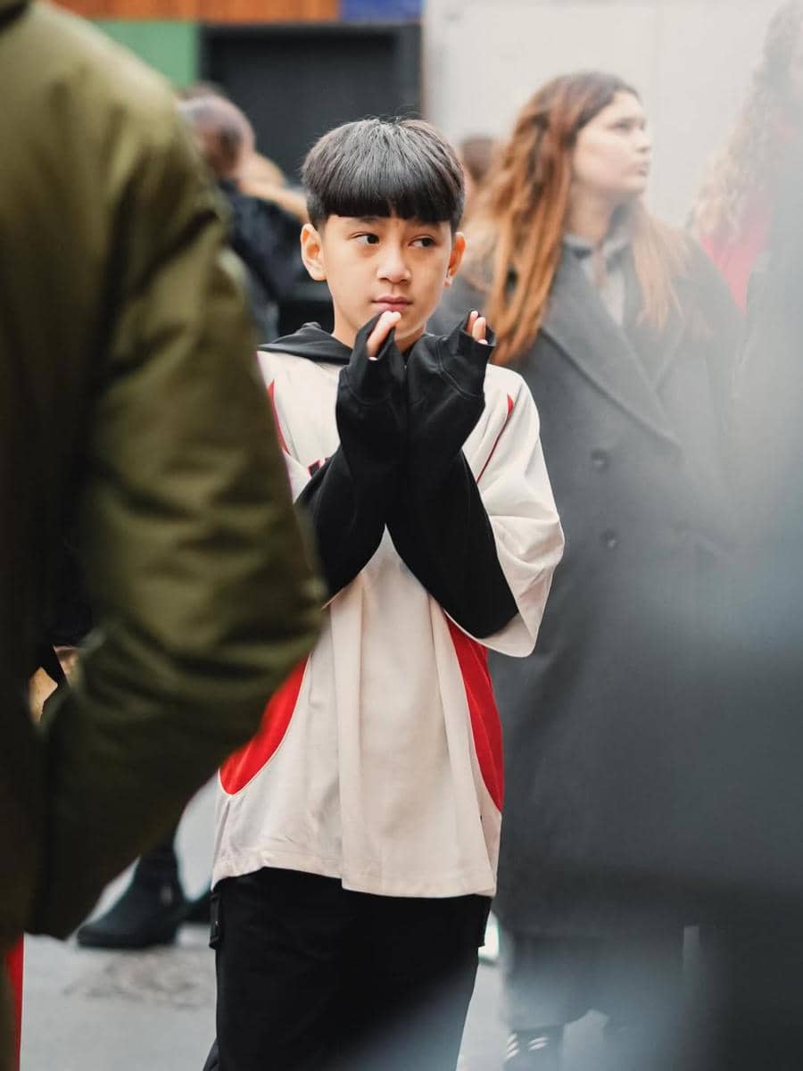 Rafathar saat liburan ke London