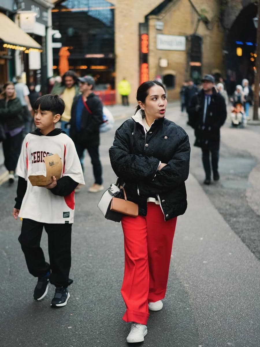 Rafathar saat liburan ke London