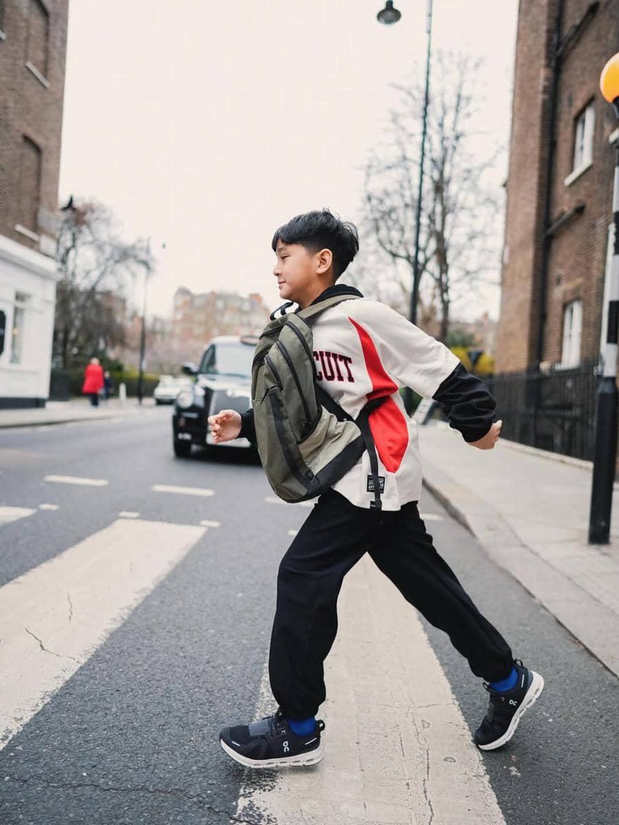 Rafathar saat liburan ke London