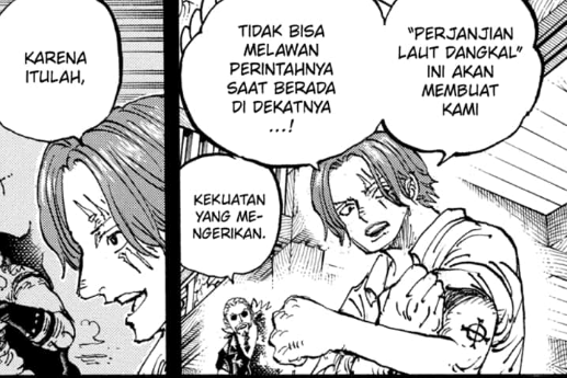 Shanks menjelaskan Perjanjian Laut Dangkal.