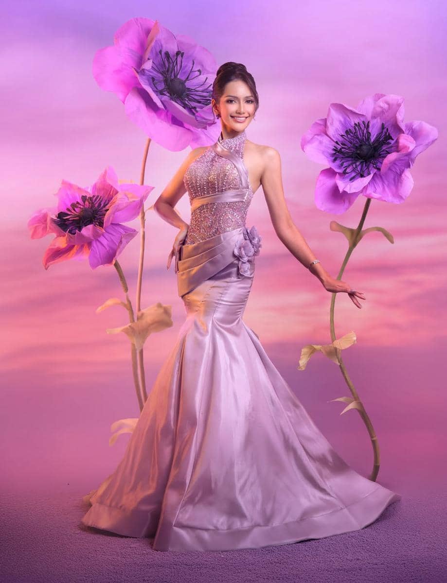 Potret Preliminary Evening Gown Miss International Indonesia 2025, Melliza Xaviera