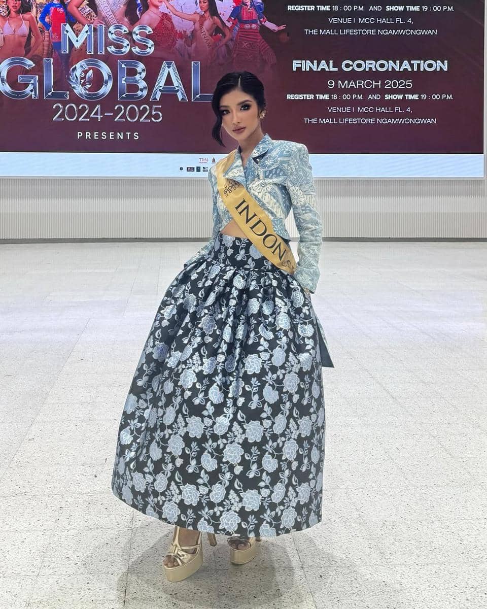 Potret Deep Interview Miss Global Indonesia 2025, Baby Kristami
