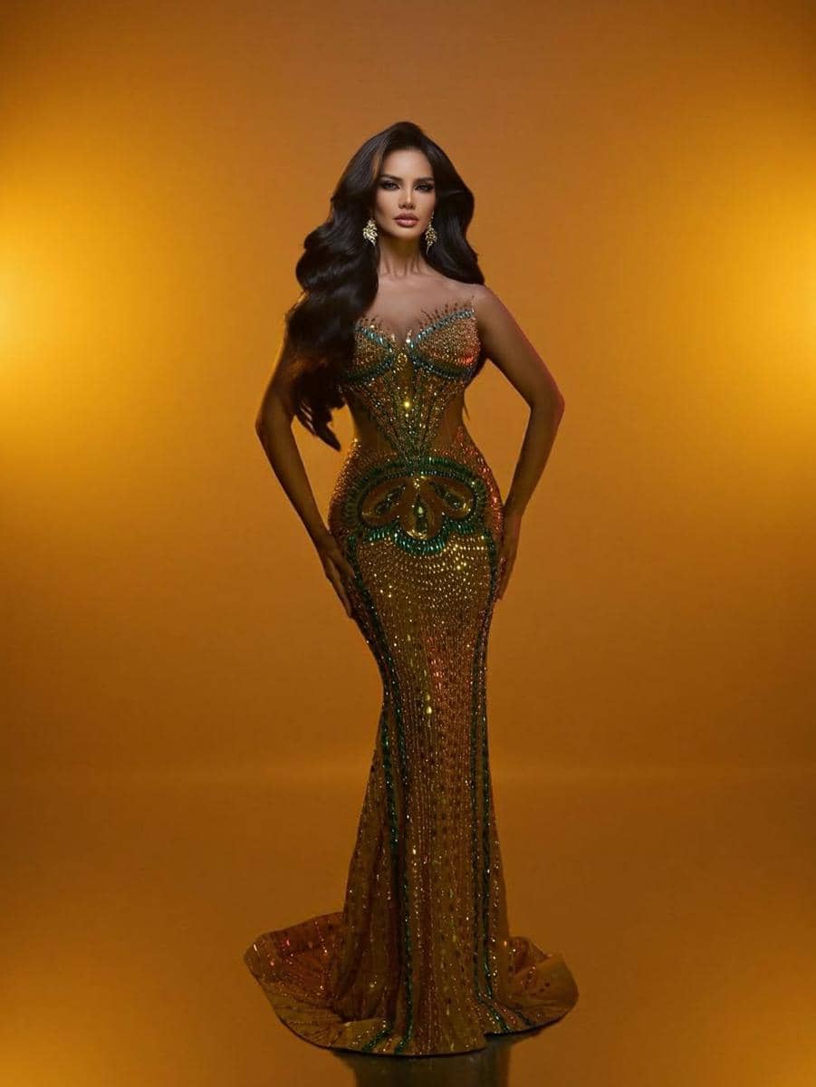 Potret Preliminary Evening Gown Miss Grand Indonesia 2025, Vina Sitorus