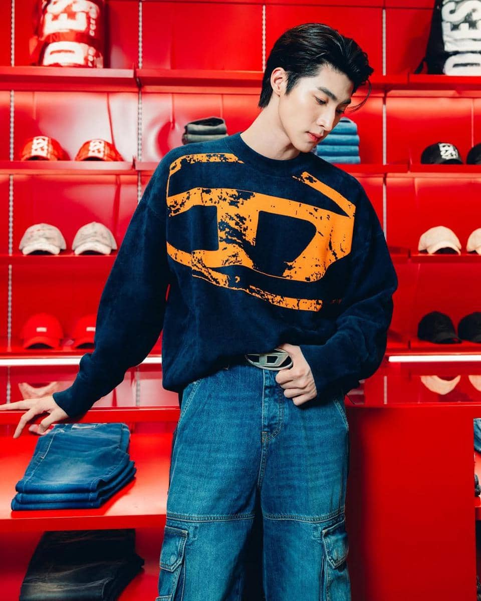 outfit Blue Pongtiwat