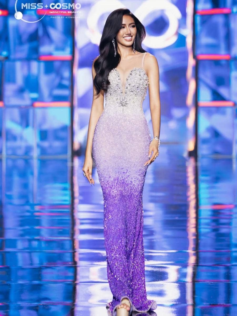 potret Myint Myat Moe, Miss Cosmo Myanmar 2025