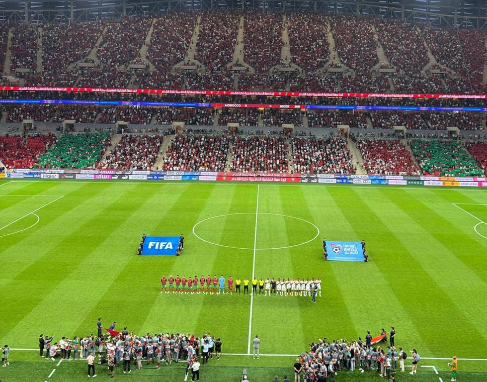 ilustrasi pertandingan Timnas Maroko