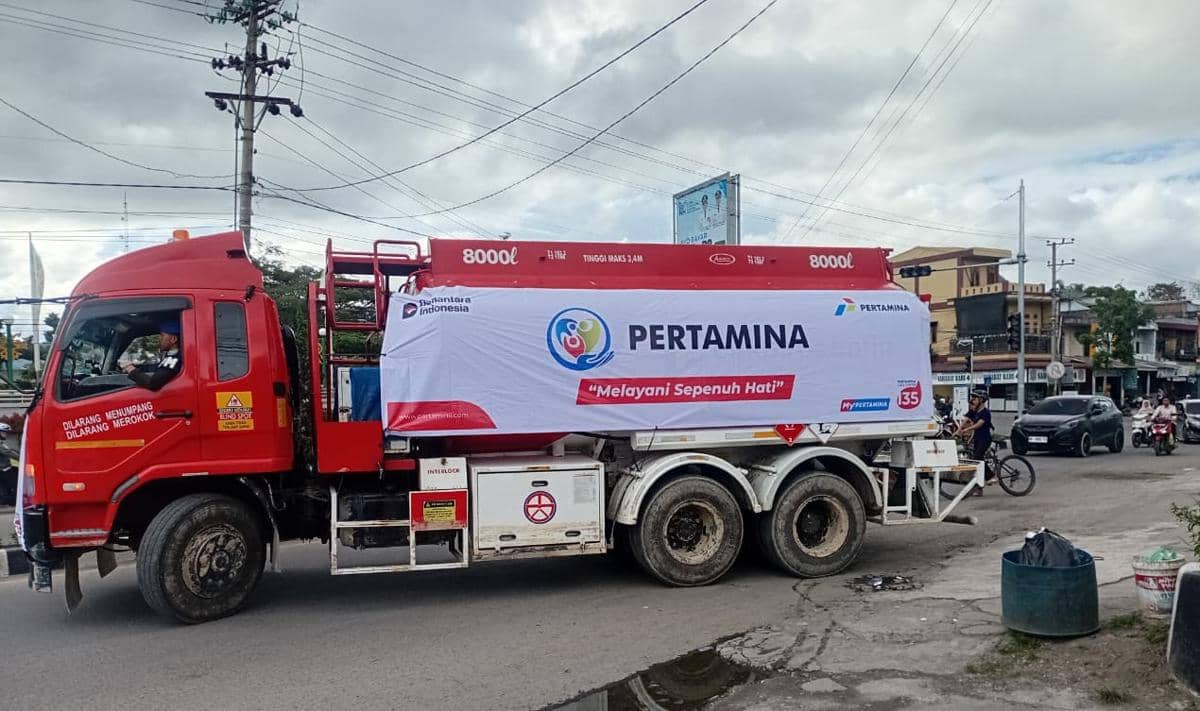 Mobil BBM Pertamina sudah menembus Takengon (dok.Pertamina Sumbagut)