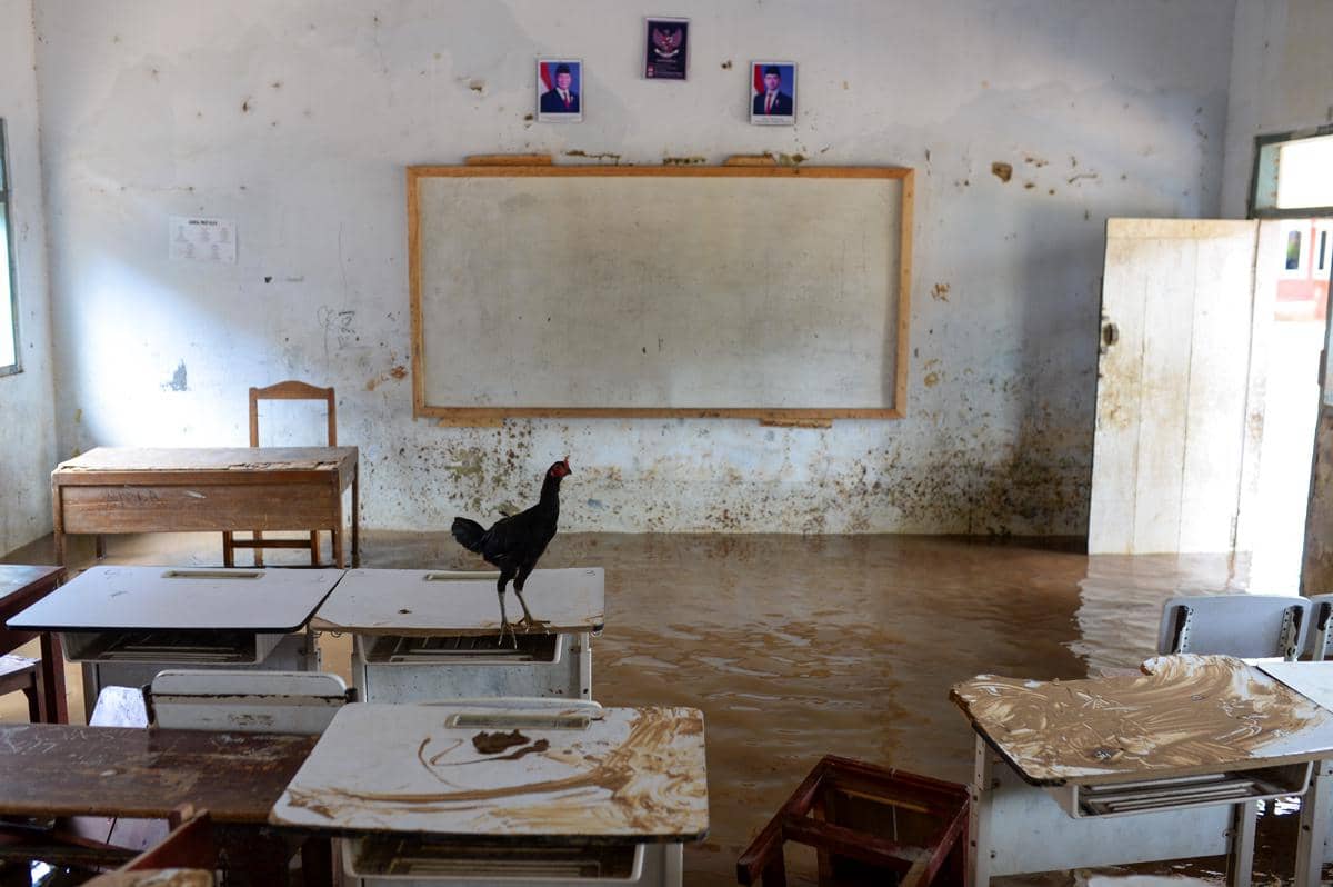 Banjir di Kabupaten Serang pada 19 Desember 2025.