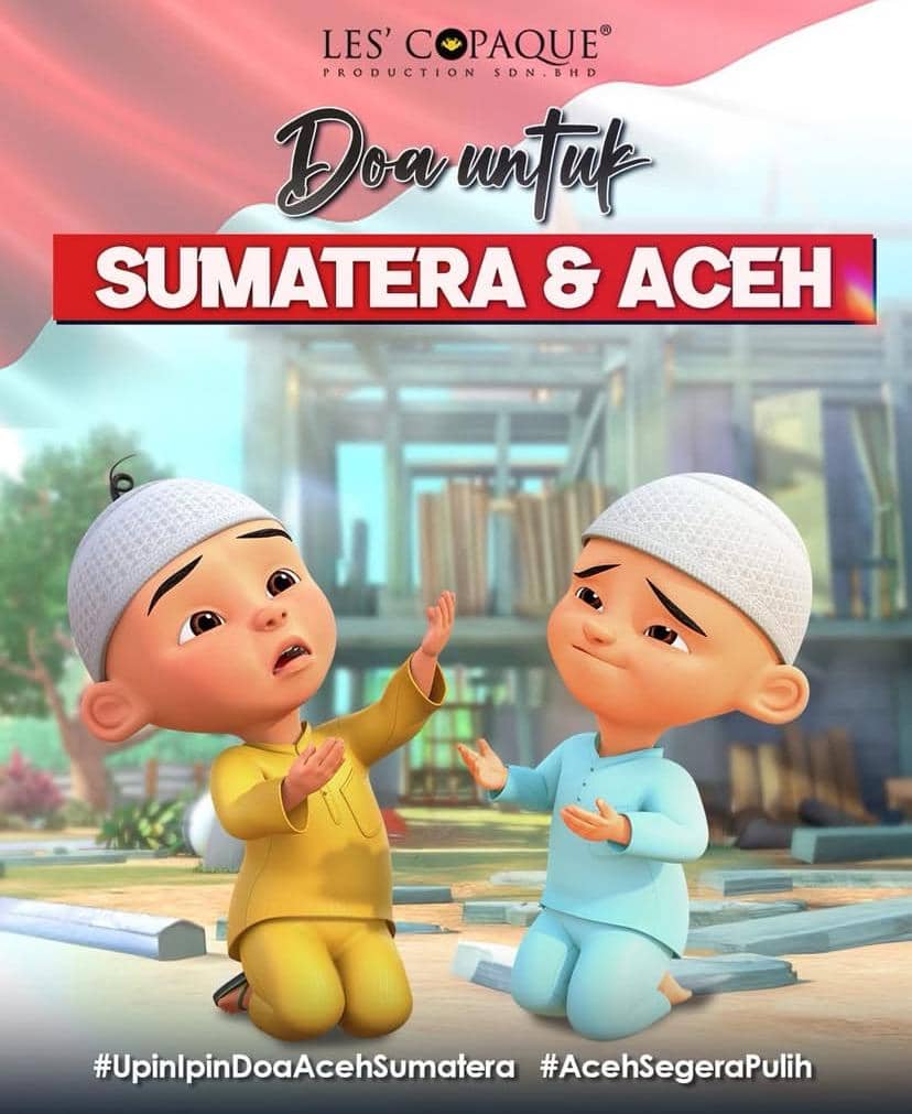 potret Upin & Ipin