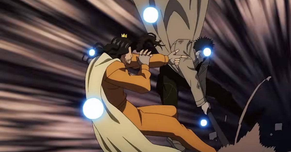 Homeless Emperor menembak kepala Zombieman - One Punch Man S3