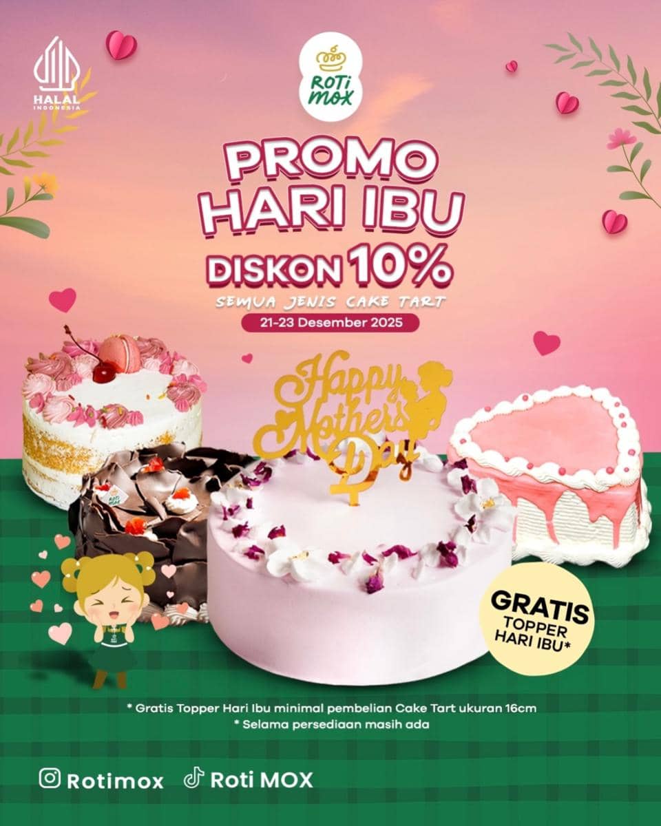 Promo Hari Ibu di Roti MOX 