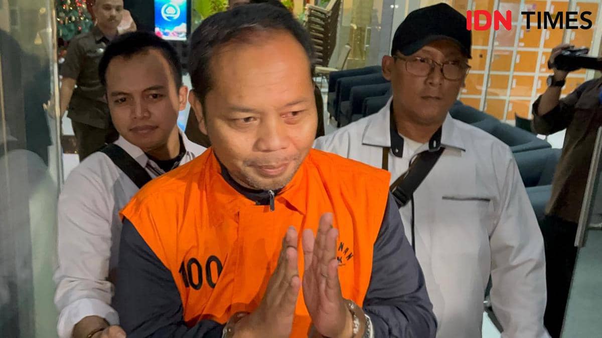 Kepala Seksi Perdata dan Tata Usaha Negara (Datun) Kejari Hulu Sungai Utara, Kalimantan Selatan, Tri Taruna Fariadi, ditahan KPK. (IDN Times/Aryodamar)