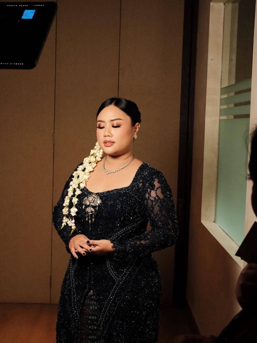 Gaya pernikahan Salsabila Kintan. (instagram.com/salsakintan)