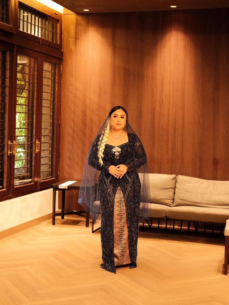 Gaya pernikahan Salsabila Kintan. (instagram.com/salsakintan)