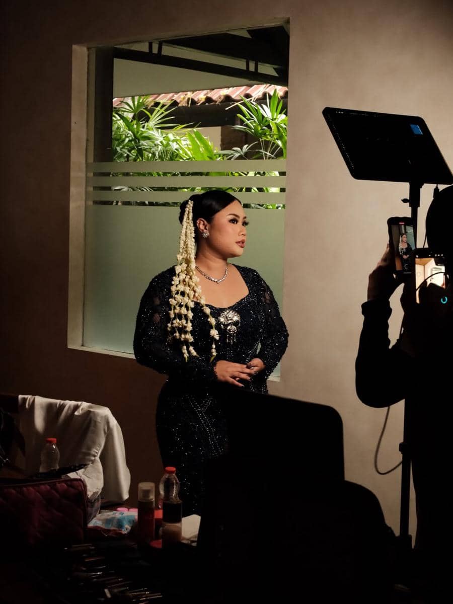 Gaya pernikahan Salsabila Kintan. (instagram.com/salsakintan)