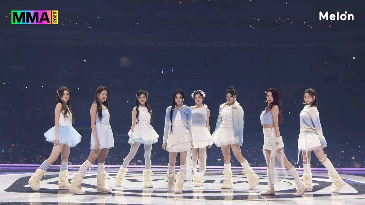 Hearts2Hearts di Melon Music Awards 2025