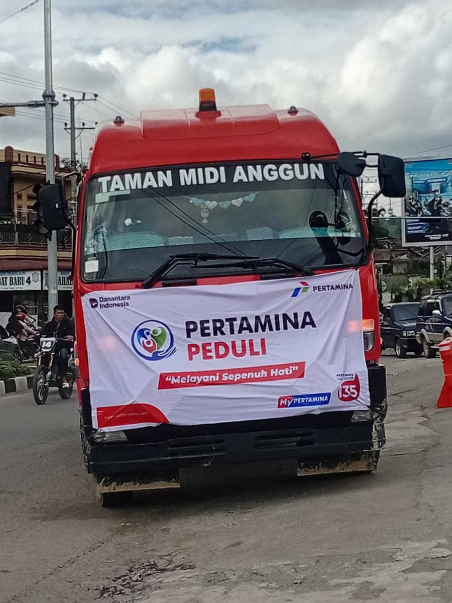 Mobil BBM Pertamina sudah menembus Takengon (dok.Pertamina Sumbagut)