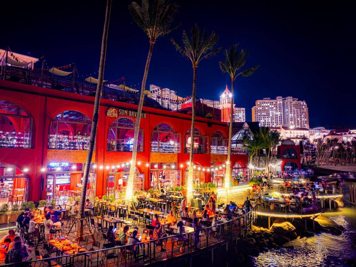 ilustrasi nightmarket di Phu Quoc