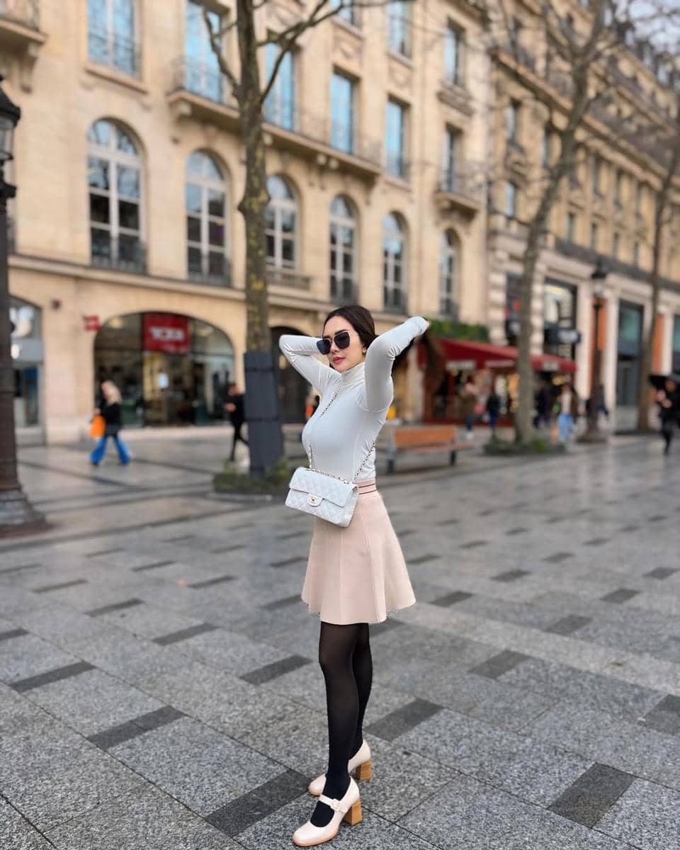 Mix and Match Outfit Pastel ala Aura Kasih