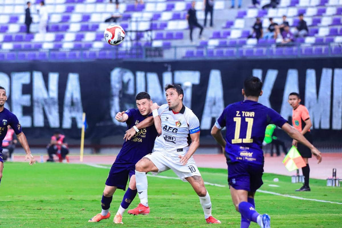 Pemain Persik Kediri saat menghadapi Persita Tangerang. IDN Times/istimewa