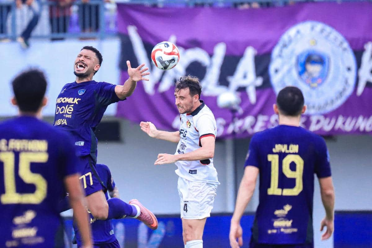 Pemain Persik Kediri saat menghadapi Persita Tangerang. IDN Times/istimewa