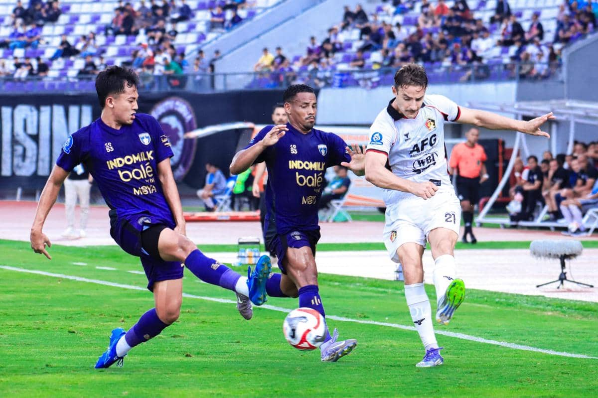 Pemain Persik Kediri saat menghadapi Persita Tangerang. IDN Times/istimewa