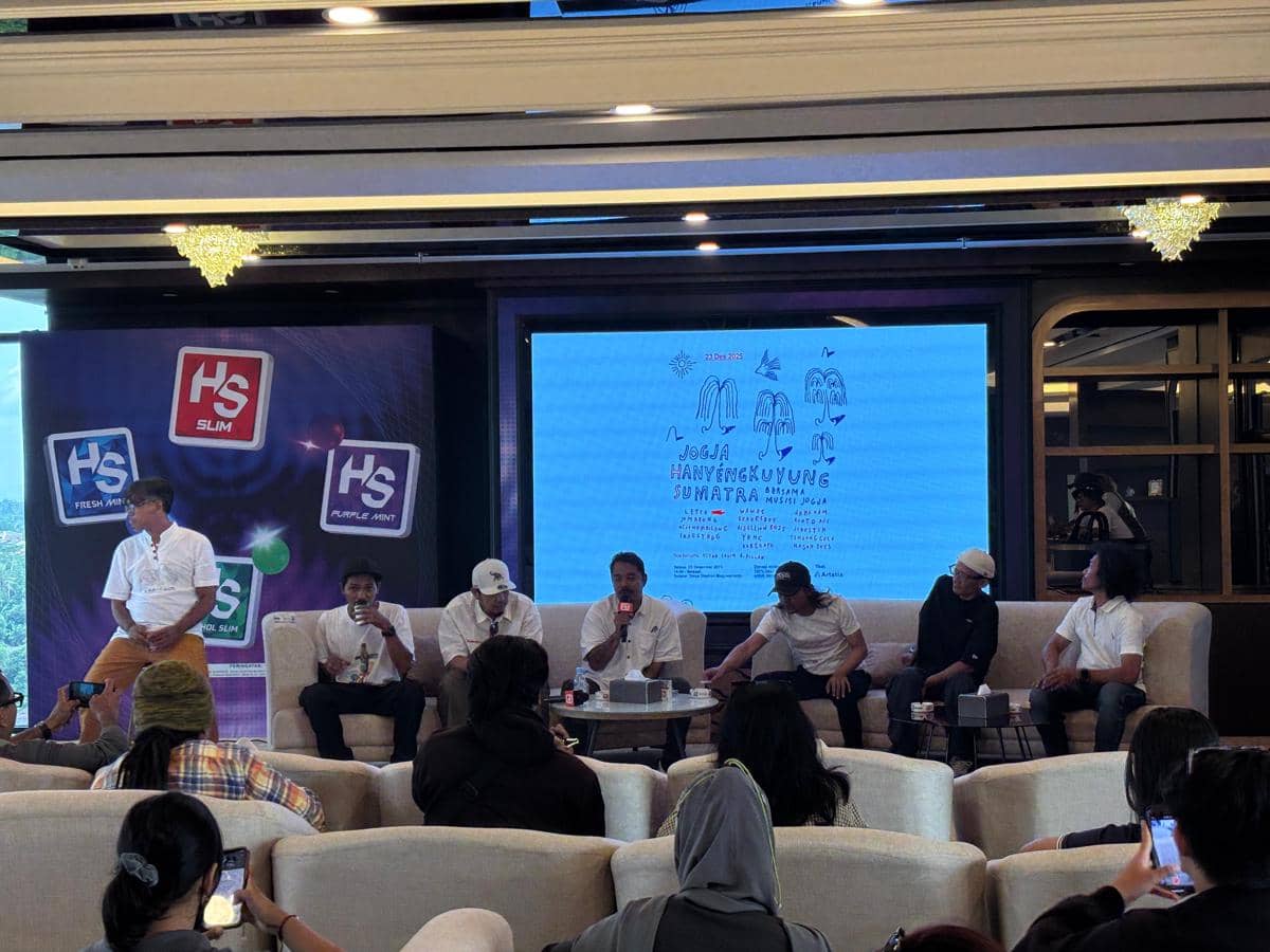 Jumpa pers Jogja Hanyengkuyung Sumatra. (IDN Times/Herlambang Jati Kusumo)