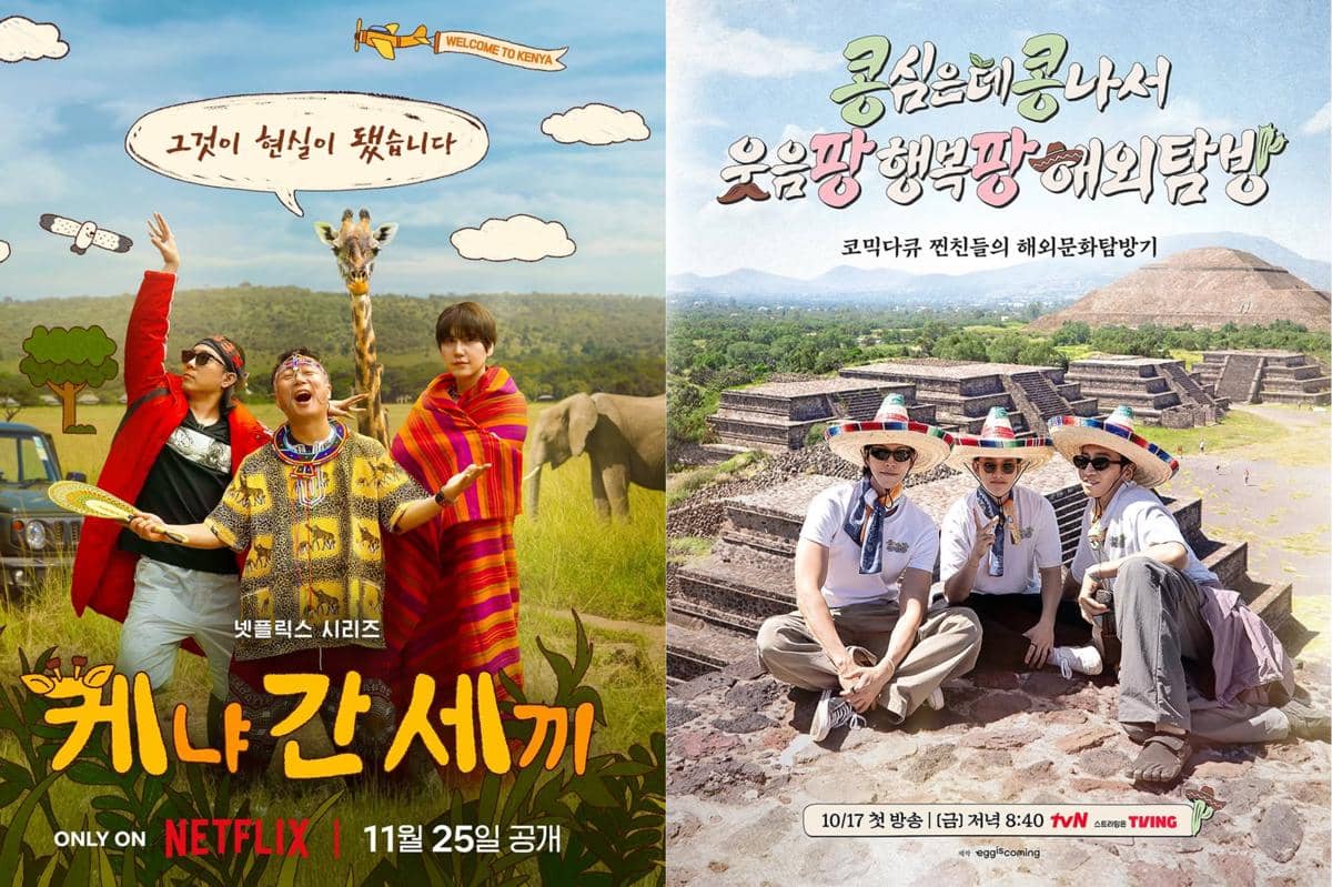 Poster Three Idiots in Kenya dan poster GBRB: Joy Pops Laugh Pops