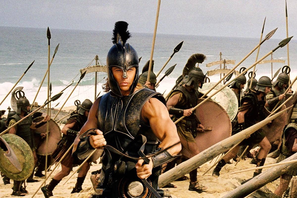 adegan dalam film Troy