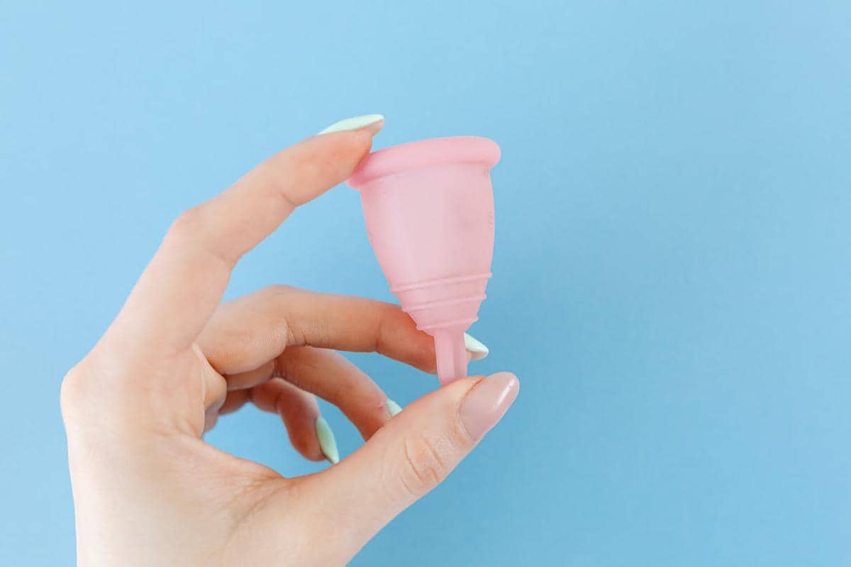 Bibir menstrual cup