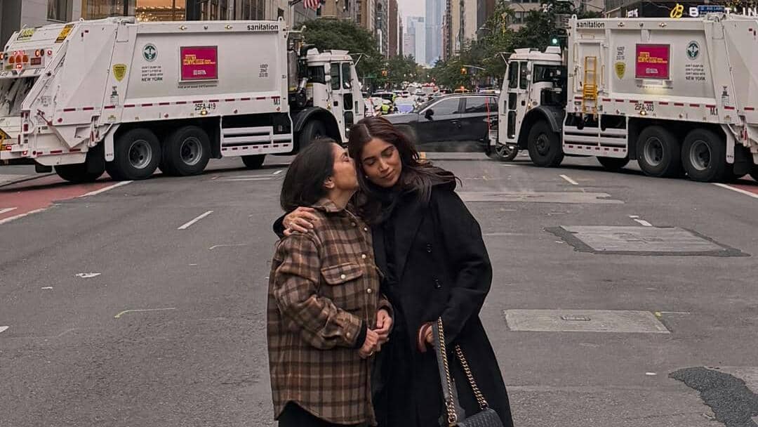 Bhumi Pednekar dan mama