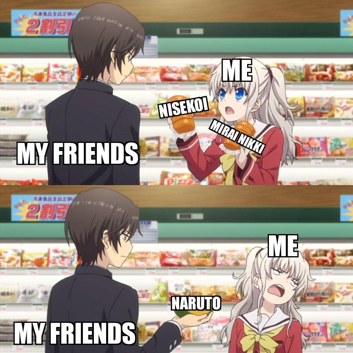 meme anime tentang normies