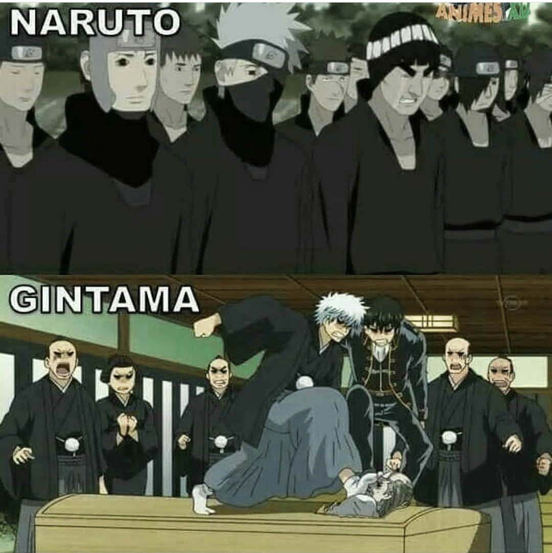 meme anime tentang pemakaman
