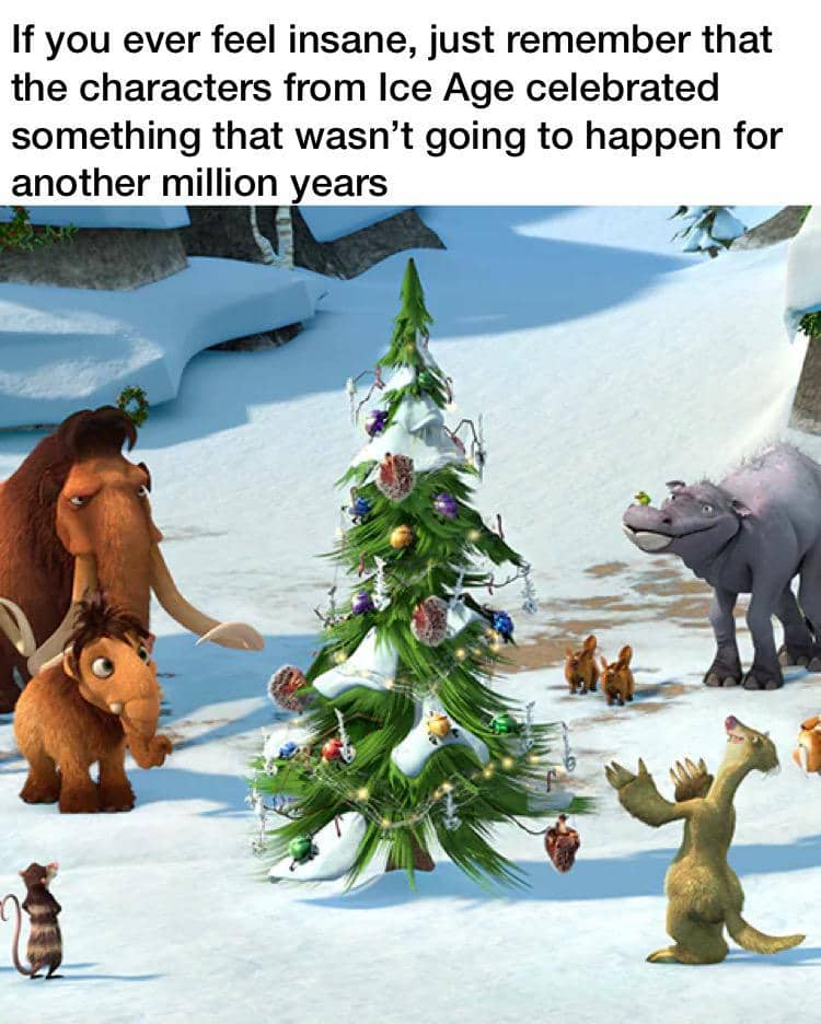 meme kartun hari Natal