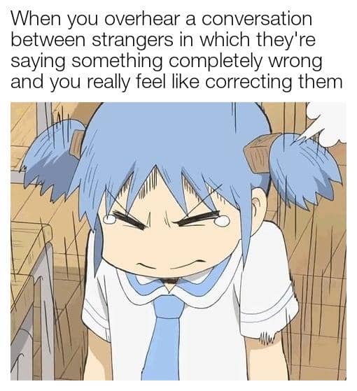 meme anime tentang ngobrol