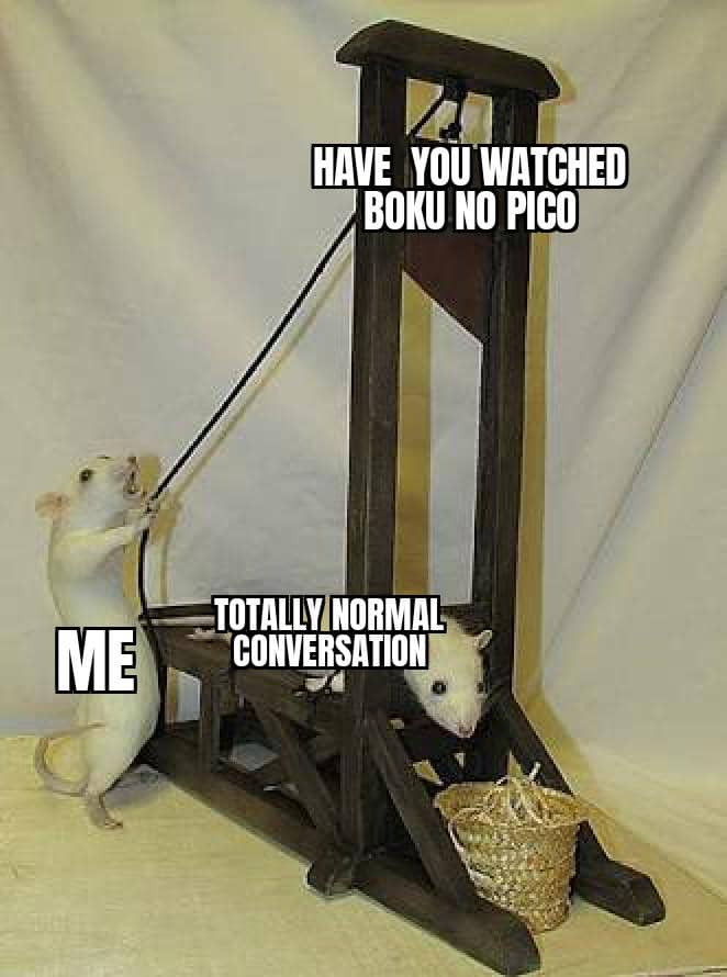 meme anime tentang ngobrol